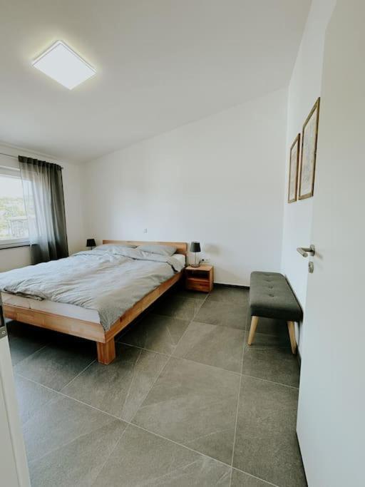 Apartment 100 Qm Im Weindorf - Balkon/Garage Aspisheim Zewnętrze zdjęcie